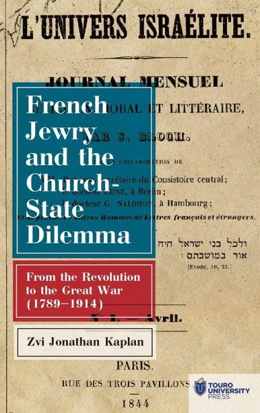 French Jewry and the Church-State Dilemma French Jewry and the Church-State Dilemma