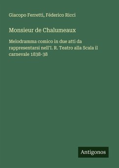 Cover Monsieur de Chalumeaux