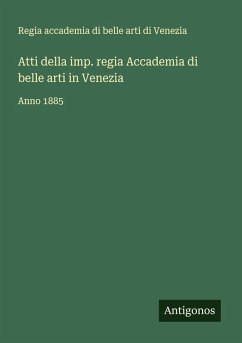 Cover Atti della imp. regia Accademia di belle arti in Venezia