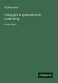 Pädagogik in systematischer Darstellung Pädagogik in systematischer Darstellung