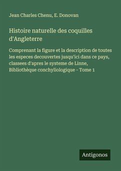 Cover Histoire naturelle des coquilles d'Angleterre