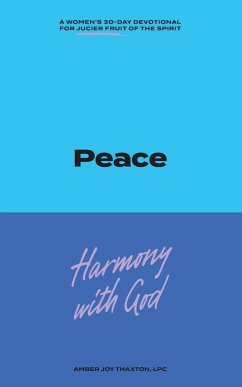 Cover Peace 30 Day Devotional Journal