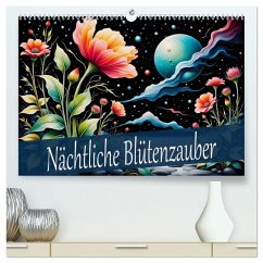 Nächtliche Blütenzauber (hochwertiger Premium Wandkalender 2026 DIN A2 quer), Kunstdruck in Hochglanz - Calvendo;Djeric, Dusanka
