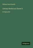 Literary Boston as I Knew It