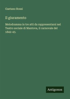 Cover Il giuramento