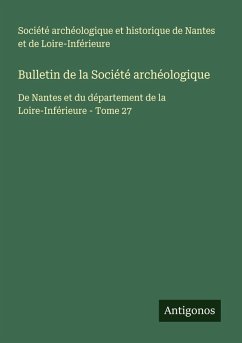 Bulletin de la Société archéologique Cover Bulletin de la Société archéologique