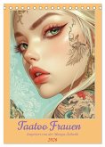 Taatoo Frauen - Inspiriert von der Manga-Ästhetik (Tischkalender 2026 DIN A5 hoch), CALVENDO Monatskalender Taatoo Frauen - Inspiriert von der Manga-Ästhetik (Tischkalender 2026 DIN A5 hoch), CALVENDO Monatskalender