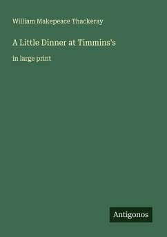Cover A Little Dinner at Timmins's