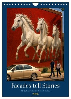 Cover Facades tell Stories (Wall Calendar 2026 DIN A4 portrait), CALVENDO 12 Month Wall Calendar