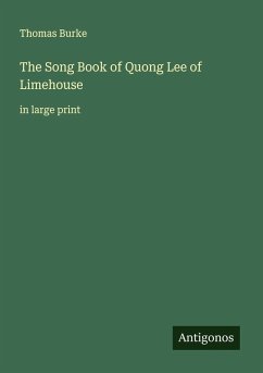Cover The Song Book of Quong Lee of Limehouse