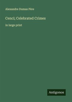 Cover Cenci; Celebrated Crimes