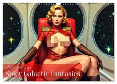 Retro Space Girls - Spicy Galactic Fantasies (Wandkalender 2026 DIN A3 quer), CALVENDO Monatskalender - Calvendo;pixs:sell
