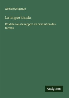 Cover La langue khasia