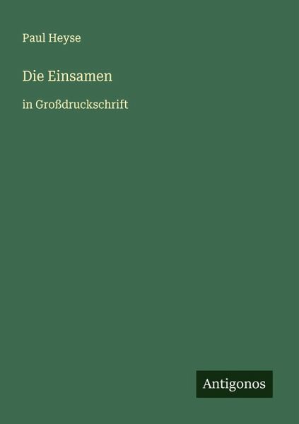 Die Einsamen Die Einsamen