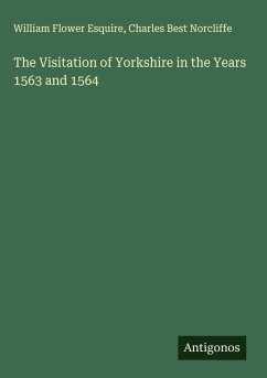 Cover The Visitation of Yorkshire in the Years 1563 and 1564