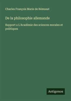 Cover De la philosophie allemande