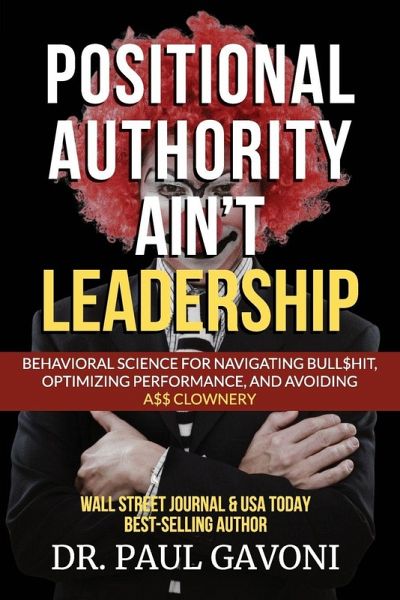 Positional Authority Ain't Leadership Positional Authority Ain't Leadership