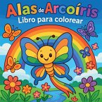Alas de Arcoíris - Libro para colorear