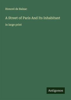 Cover A Street of Paris And Its Inhabitant
