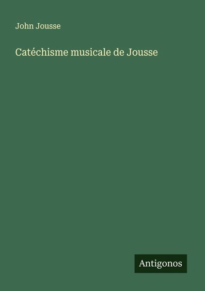 Catéchisme musicale de Jousse