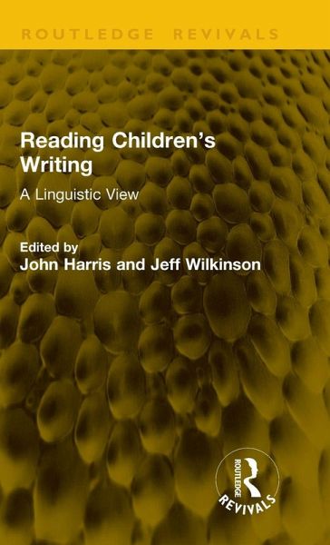 Reading Children's Writing