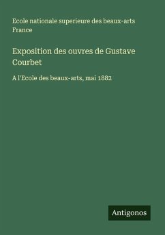 Cover Exposition des ouvres de Gustave Courbet