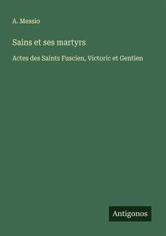 Cover Sains et ses martyrs