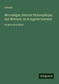 Micromégas, Histoire Philosophique; and Memnon, ou la sagesse humaine