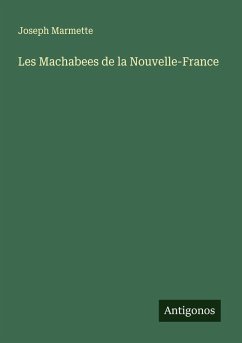 Cover Les Machabees de la Nouvelle-France