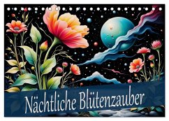 Nächtliche Blütenzauber (Tischkalender 2026 DIN A5 quer), CALVENDO Monatskalender - Calvendo;Djeric, Dusanka