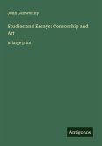 Studies and Essays: Censorship and Art