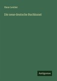 Die neue deutsche Buchkunst