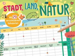 Cover Stadt, Land, Natur - Spieleblock