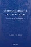 Corporate Director and Officer Liability (eBook, ePUB)