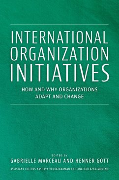 Cover International Organization Initiatives (eBook, ePUB)