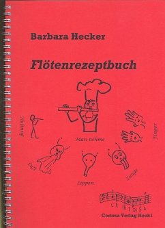 Cover Flötenrezeptbuch für Flöte