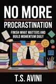 No More Procrastination (eBook, ePUB)