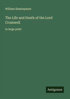 Cover The Life and Death of the Lord Cromwell