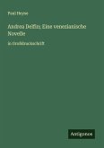 Andrea Delfin; Eine venezianische Novelle