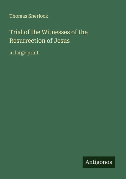 Trial of the Witnesses of the Resurrection of Jesus