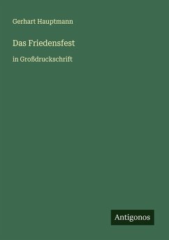 Cover Das Friedensfest