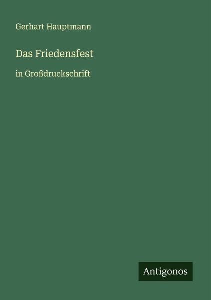 Das Friedensfest