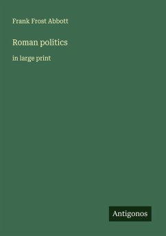 Cover Roman politics