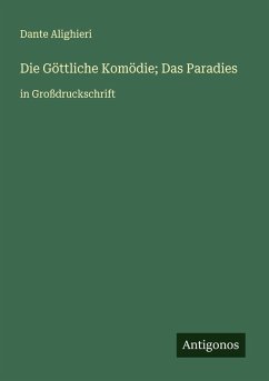 Cover Die Göttliche Komödie; Das Paradies
