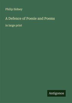 Cover A Defence of Poesie and Poems