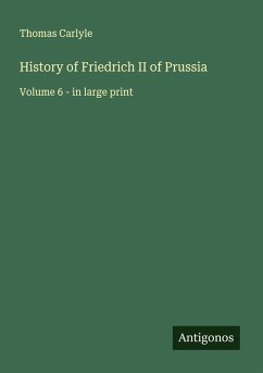 Cover History of Friedrich II of Prussia
