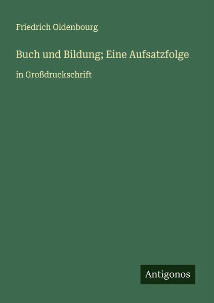 Buch und Bildung; Eine Aufsatzfolge