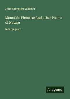 Cover Mountain Pictures; And other Poems of Nature