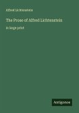 The Prose of Alfred Lichtenstein