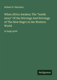 Cover When Africa Awakes; The 